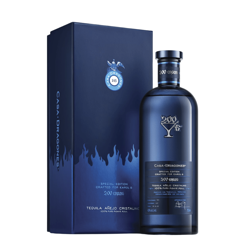 Buy Casa Dragones X Karol G '200 Copas' Cristalino Tequila® Online
