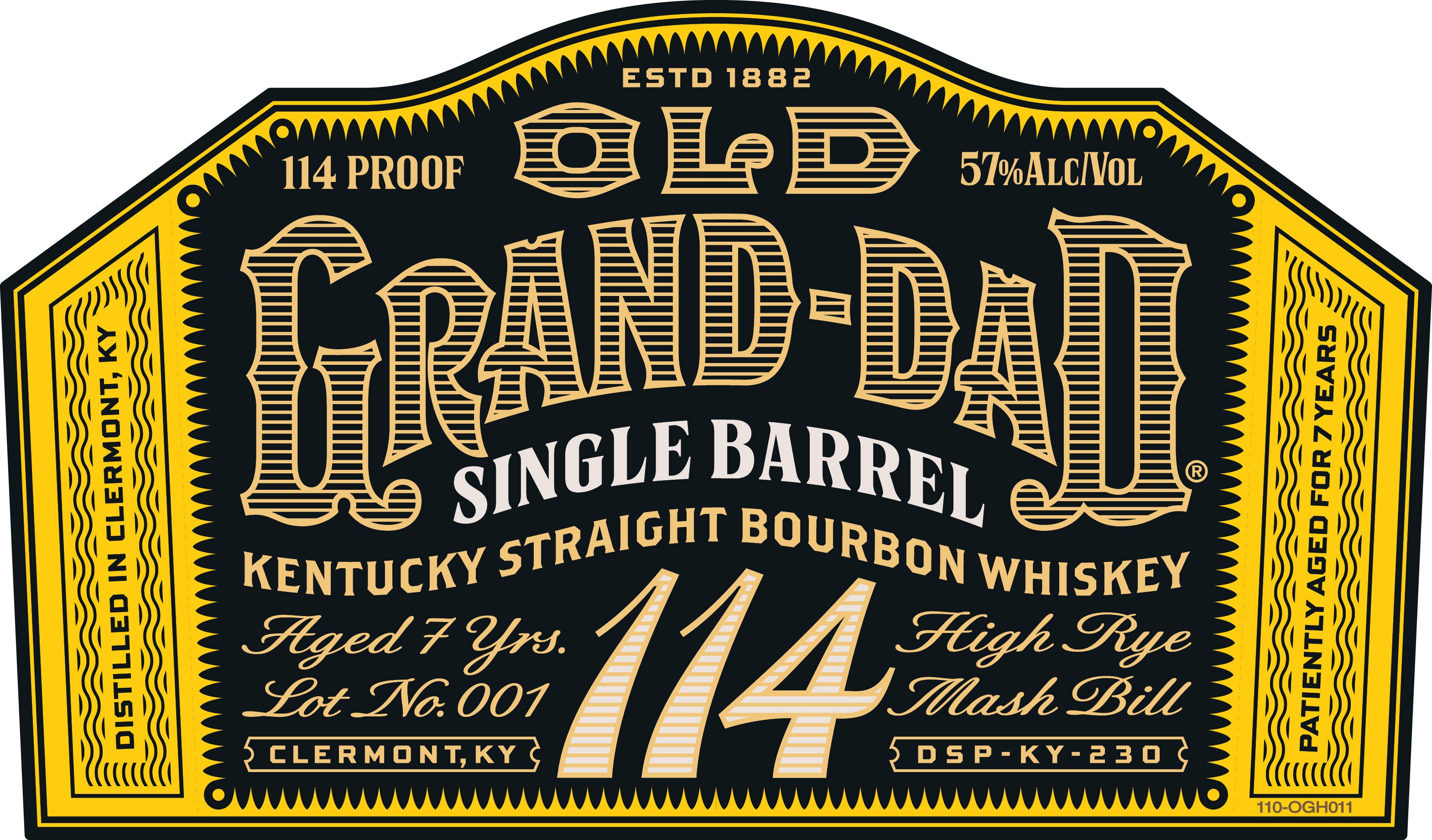 Buy Old Grand-Dad 114 7 Year Old Single Barrel® Online | Bourbon