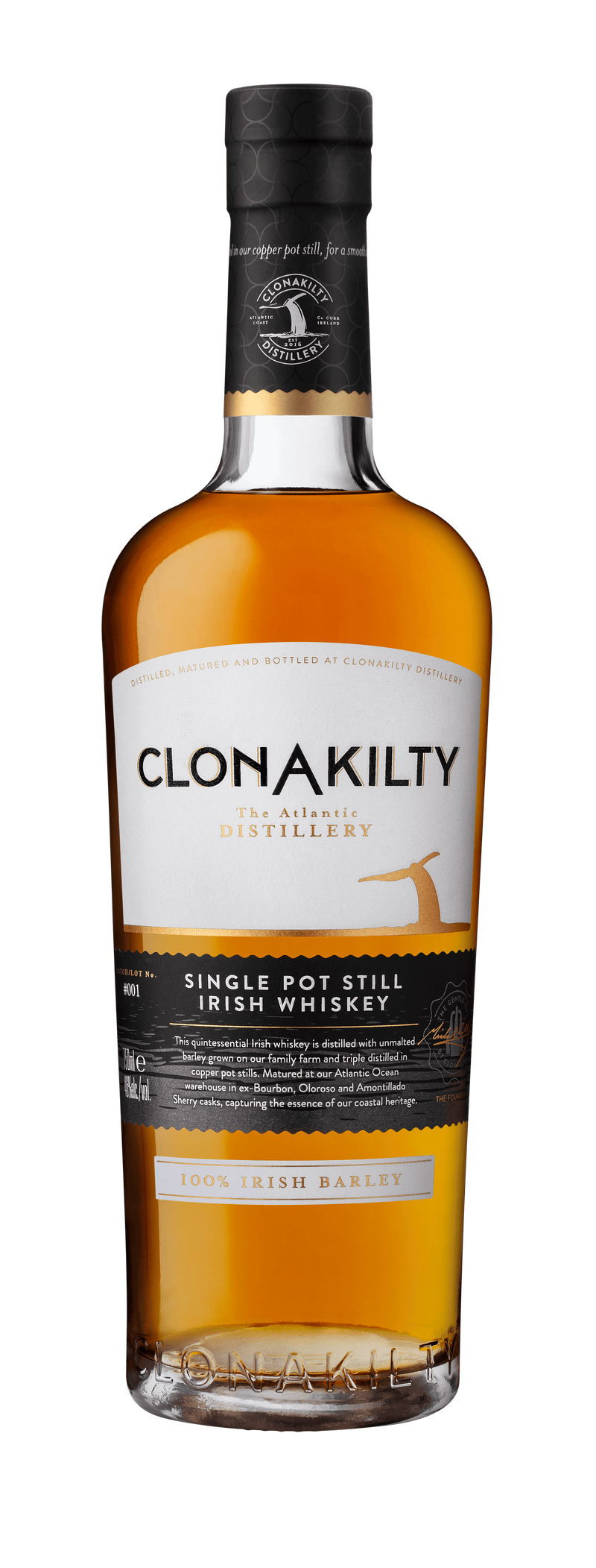 Clonakilty Distillery Single Pot Still Irish Whiskey