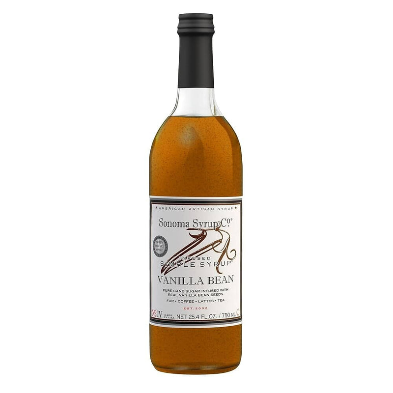 Sonoma Syrup Co Vanilla Bean Infused Simple Syrup