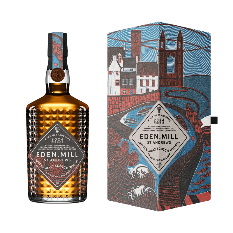 Eden Mill The Art of St Andrews 2024 Release Matured in Amarone Sherry Casks