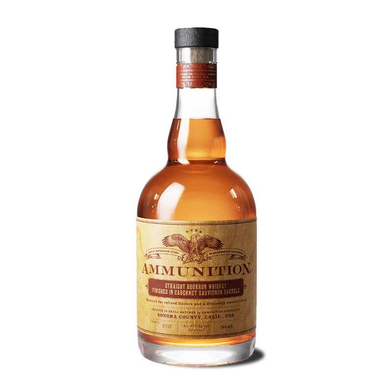 Ammunition Straight Bourbon Whiskey Finished in Cabernet Sauvignon Barrels