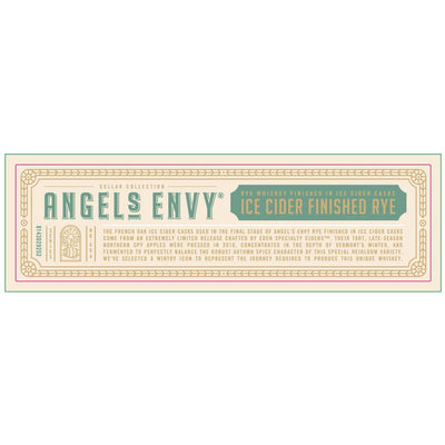 Angel’s Envy Cellar Collection Ice Cider Finished Rye