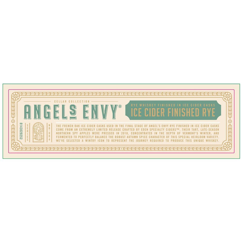 Angel’s Envy Cellar Collection Ice Cider Finished Rye