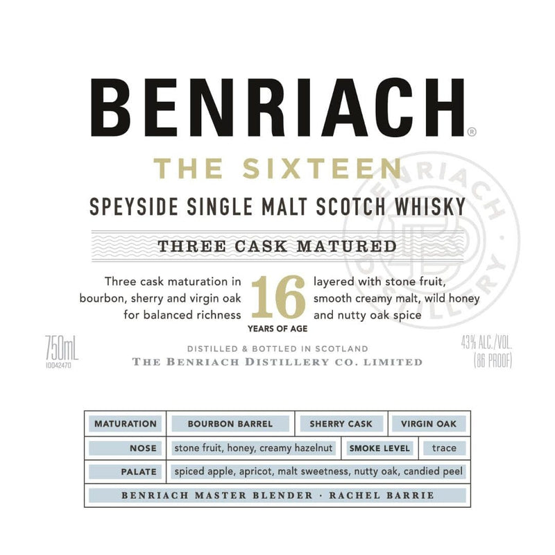 Benriach The Sixteen Three Cask Matured