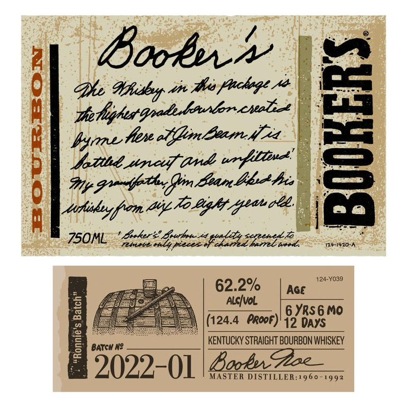Booker’s “Ronnie’s Batch” Batch 2022-01