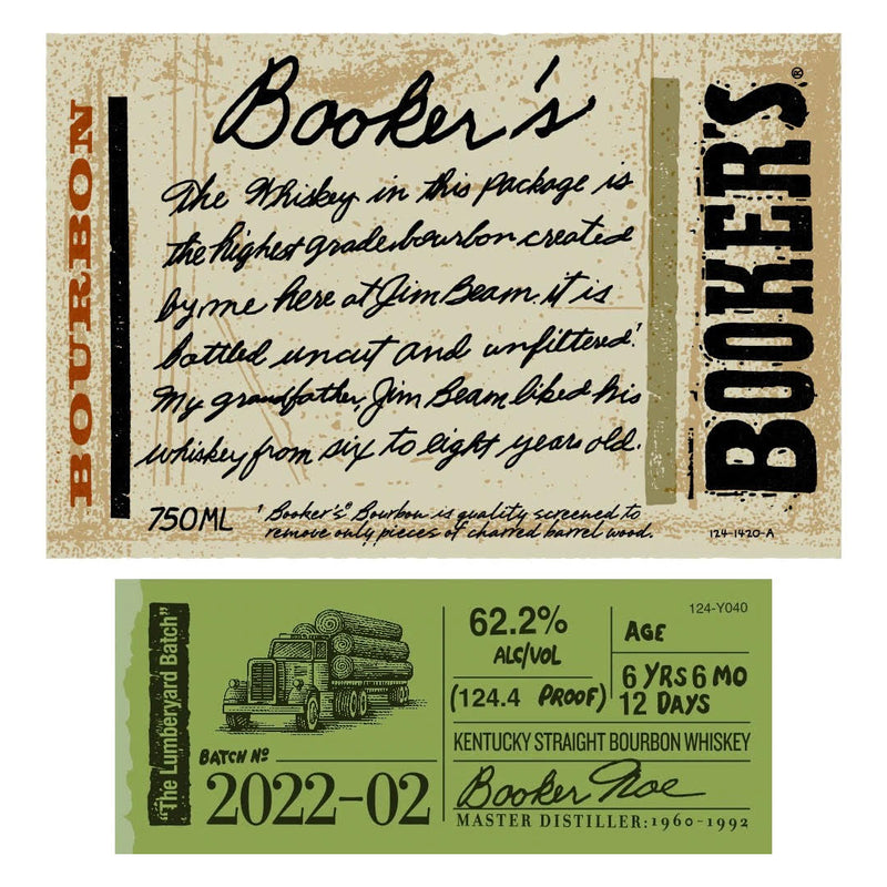 Booker’s “The Lumber-yard Batch” Batch 2022-02