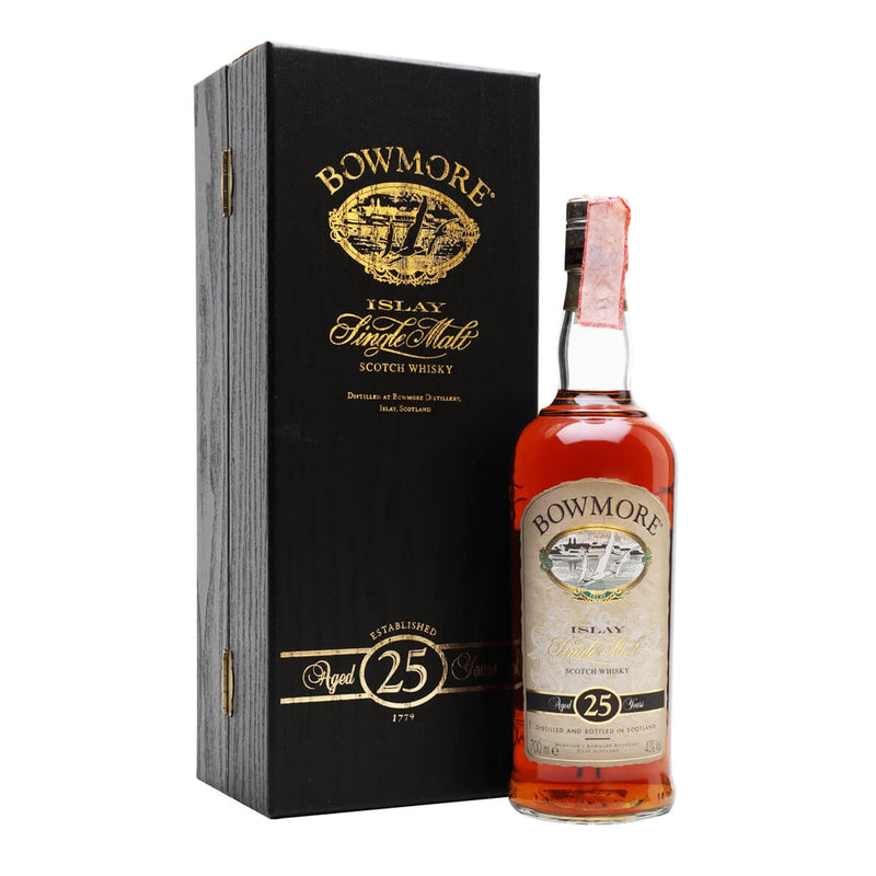 Bowmore 25 Year Old Old Presentation Islay Single Malt Scotch Whisky