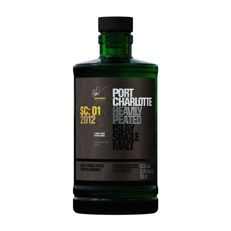 Bruichladdich Port Charlotte Cask SC:01 2012 Heavily Peated Single Malt Scotch Whisky