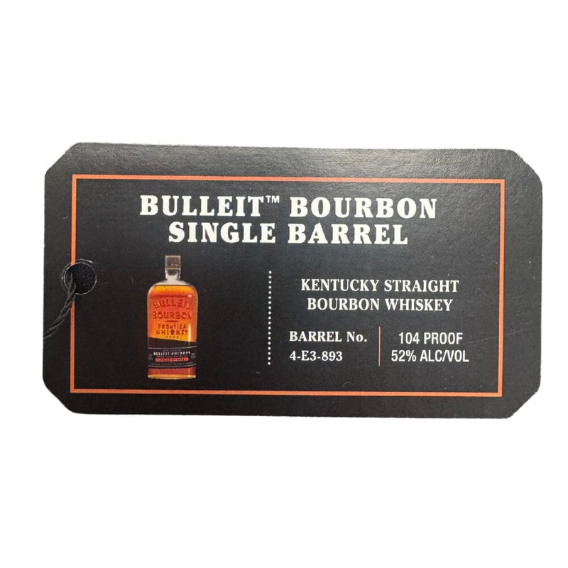 Bulleit Bourbon X Sip Whiskey Single Barrel Select 104 Proof