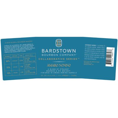 Bardstown Bourbon Collaborative Series Amaro Nonino Blended Whiskey