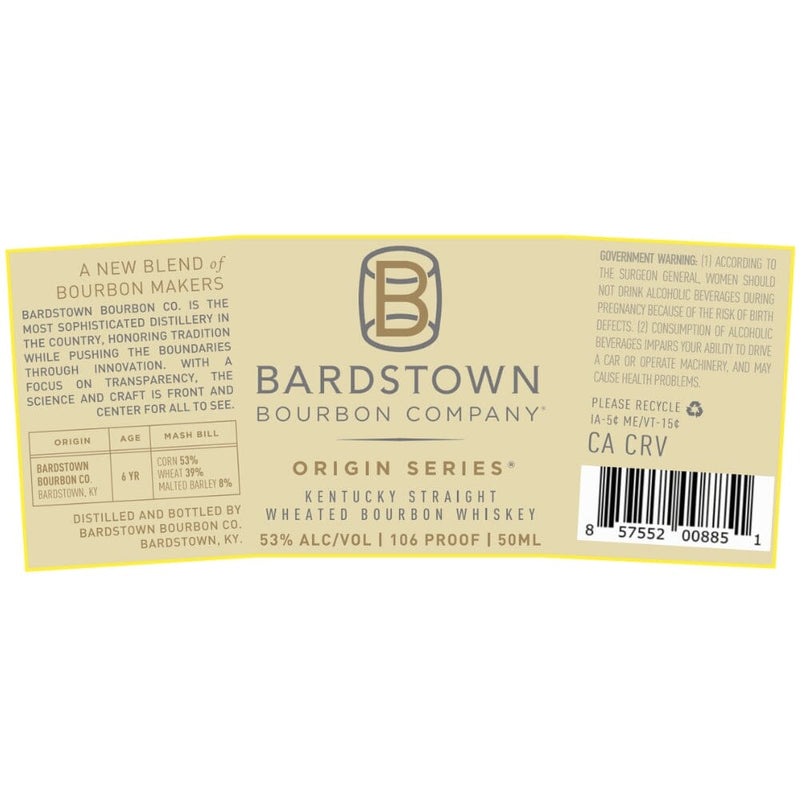 Bardstown Bourbon Origin Series &