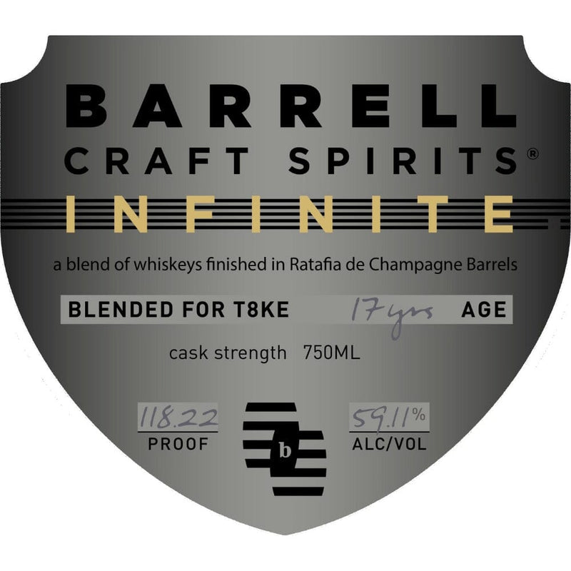 Barrell Craft Spirits Infinite Finished in Ratafia de Champagne Barrels