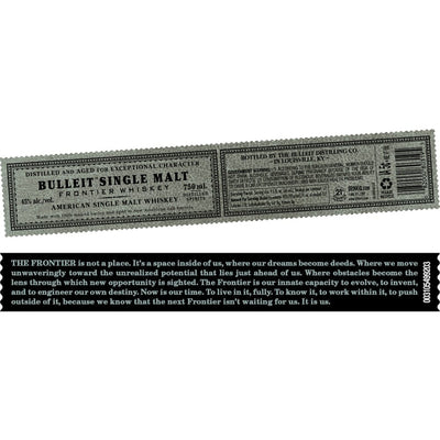 Bulleit Single Malt American Whiskey