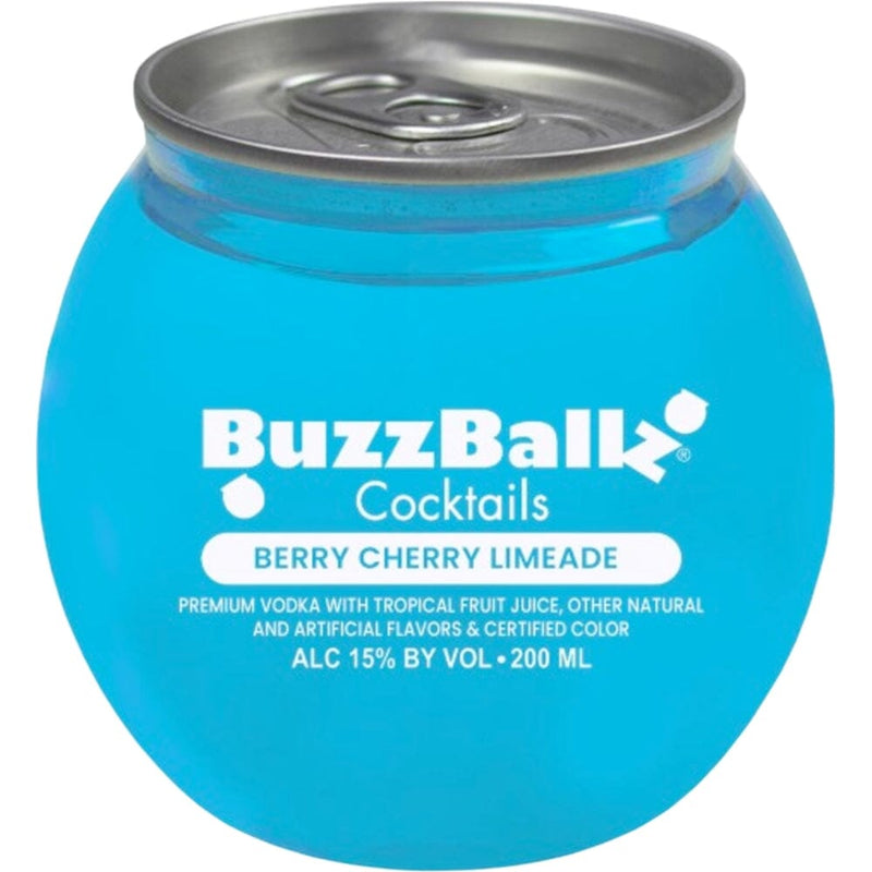 Buzzballz Berry Cherry Limeade Pre-Mixed Cocktails 4pk