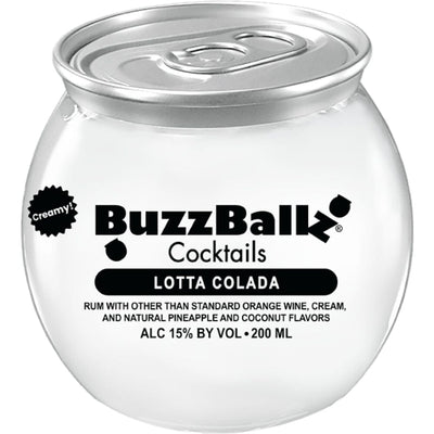Buzzballz Lotta Colada Pre-Mixed Cocktails 4-Pack
