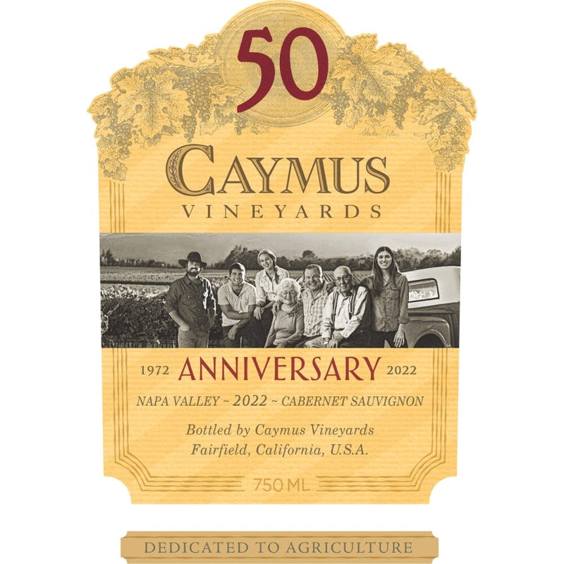 Caymus 50th Anniversary Napa Valley Cabernet Sauvignon 2022