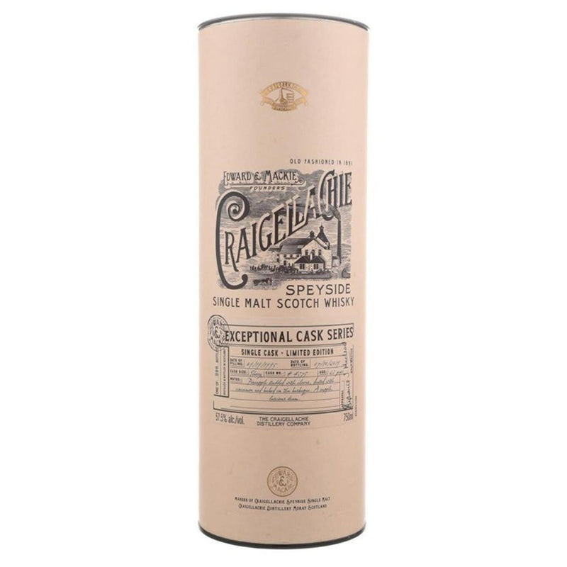 Craigellachie Exceptional Cask Series 23 Year Old Scotch