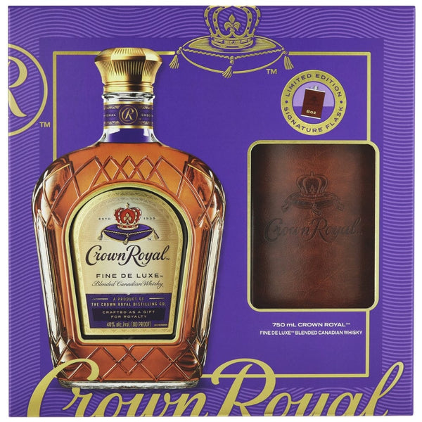 Buy Crown Royal Deluxe w/ Limited Edition Signature Flask® Online