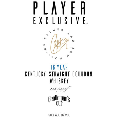 Gentleman's Cut Player Exclusive 16 Year Old Bourbon By Steph Curry