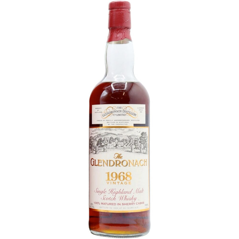 Glendronach 1968 25 Year Single Malt Scotch