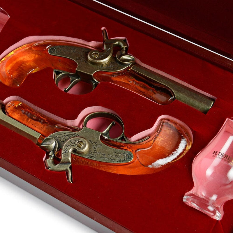 H. Deringer Bourbon Whiskey Pistol Set (2x200mL)