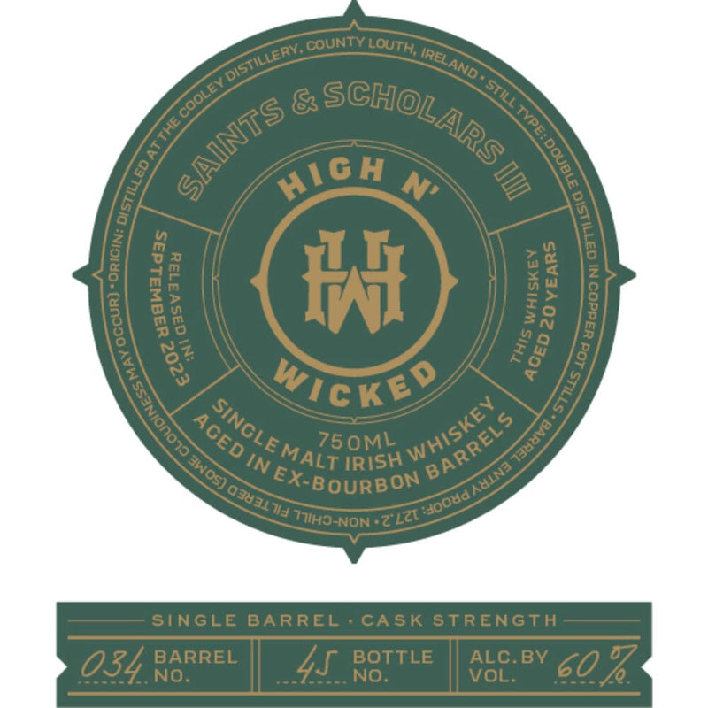 High N’ Wicked Saints & Scholars III