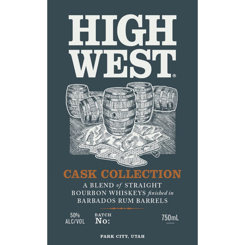 High West Cask Collection "Wild Wild Rum" Bourbon Finished in Barbados Rum Barrels