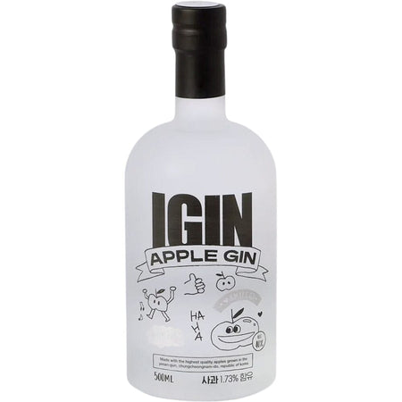 新品未開封 IGIN APPLE GIN 500ml 40% 韓国購入 BuyIGINAppleGinbyJINOnline_564