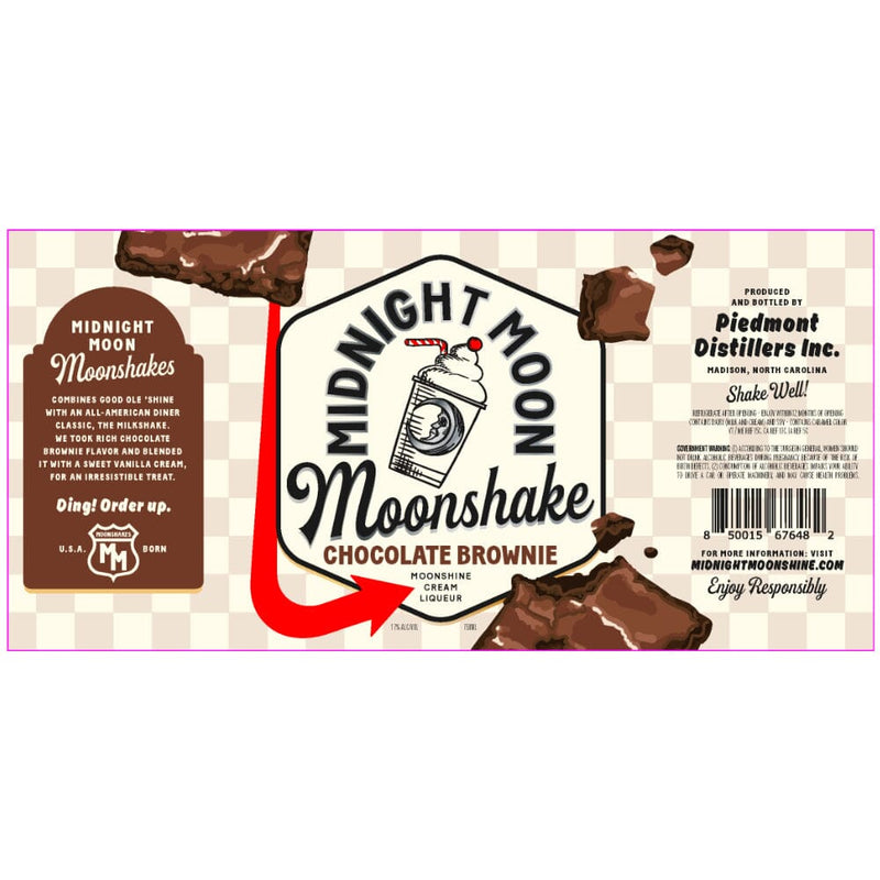 Midnight Moon Moonshake Chocolate Brownie