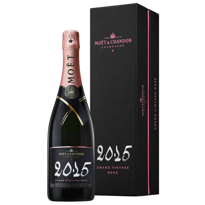Moët & Chandon 2015 Grand Vintage Rose Extra Brut Gift Box
