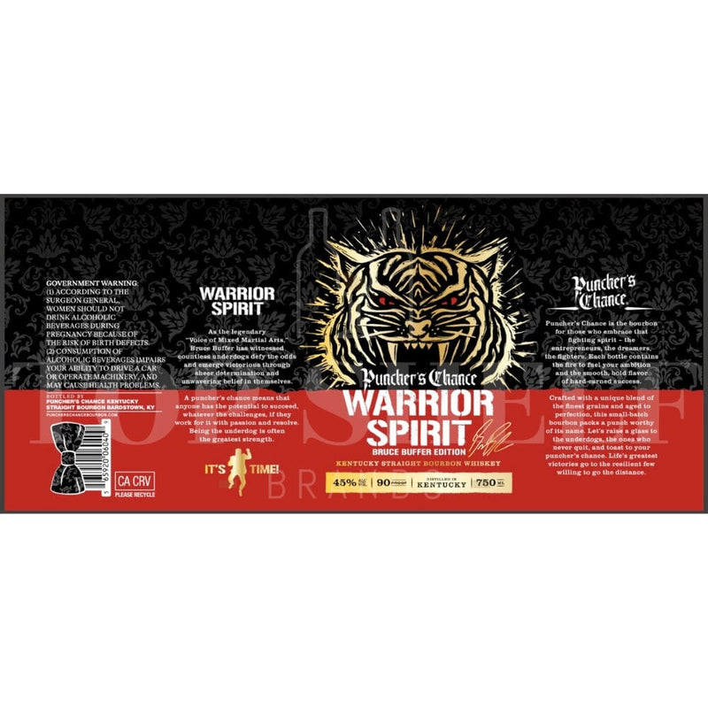 Puncher’s Chance Warrior Spirit Bruce Buffer Edition