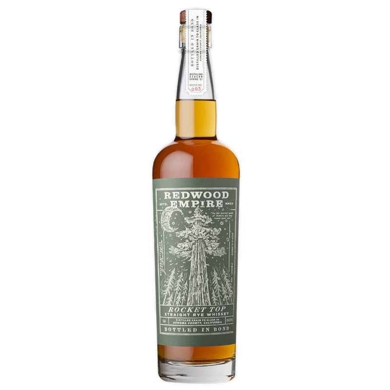 Redwood Empire Rocket Top Rye Bottled In Bond Batch 003