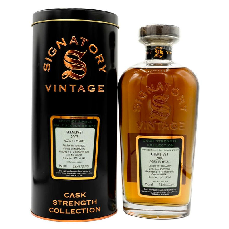 Signatory Single Cask Glenlivet 13YR (Cask 