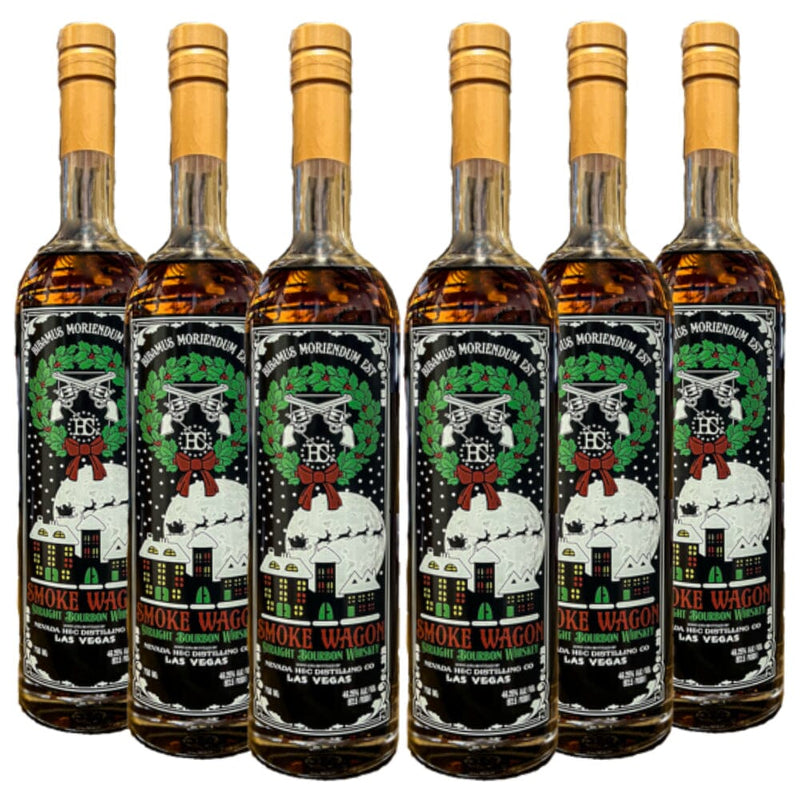 Smoke Wagon Straight Bourbon Christmas 2023 Limited Edition