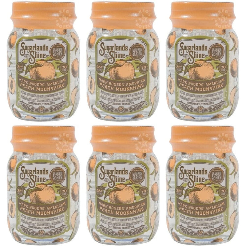 Sugarlands Shine Peach Moonshine 50ml 6pk