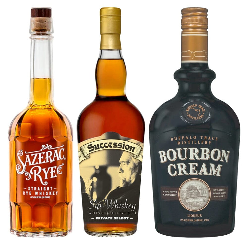 Weller Full Proof "Succession" Sip Whiskey Private Select Bundle