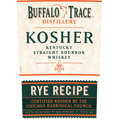 Buffalo Trace Kosher Rye Recipe Bourbon