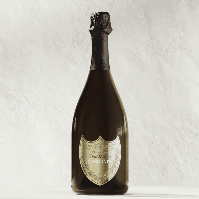 Dom Pérignon Brut Champagne "CONGRATS" Shield