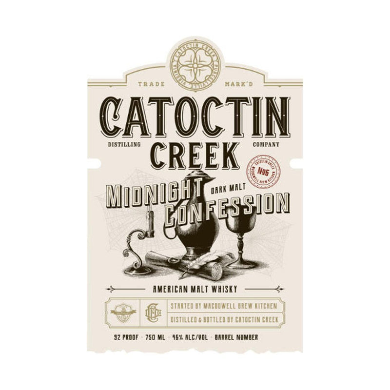 Catoctin Creek Midnight Confession American Malt Whisky