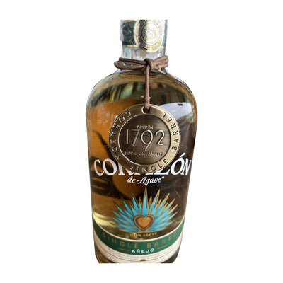 Corazon 'San Diego Barrel Boys' Single Barrel Anejo Tequila Aged in 1792 Bourbon Barrels