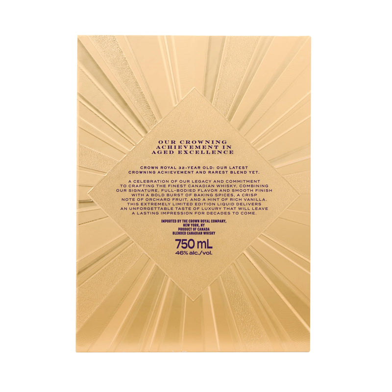 Crown Royal 32 Year Old Extra Rare
