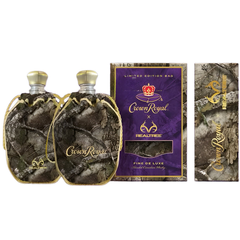 Crown Royal x REALTREE Fine De Luxe Limited Edition Camo Bag