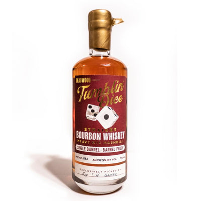 Deadwood Tumblin Dice "Sip 'N Gamble" Single Barrel Barrel Proof