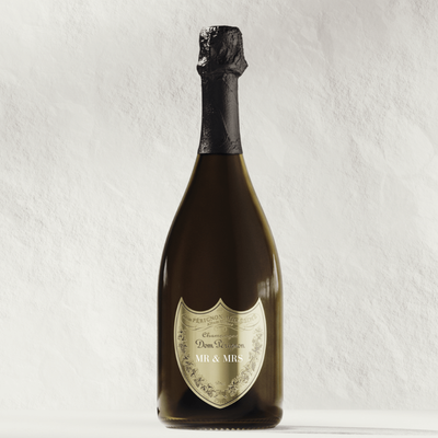 Dom Pérignon Brut Champagne "MR & MRS" Shield