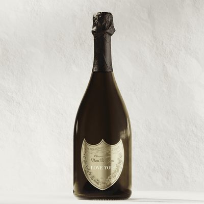 Dom Pérignon Brut Champagne "LOVE YOU" Shield