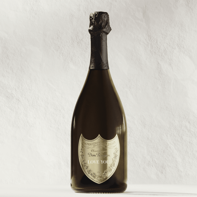 Dom Pérignon Brut Champagne "LOVE YOU" Shield
