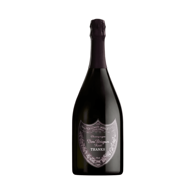 Dom Pérignon Brut Rosé Champagne "THANKS" Shield