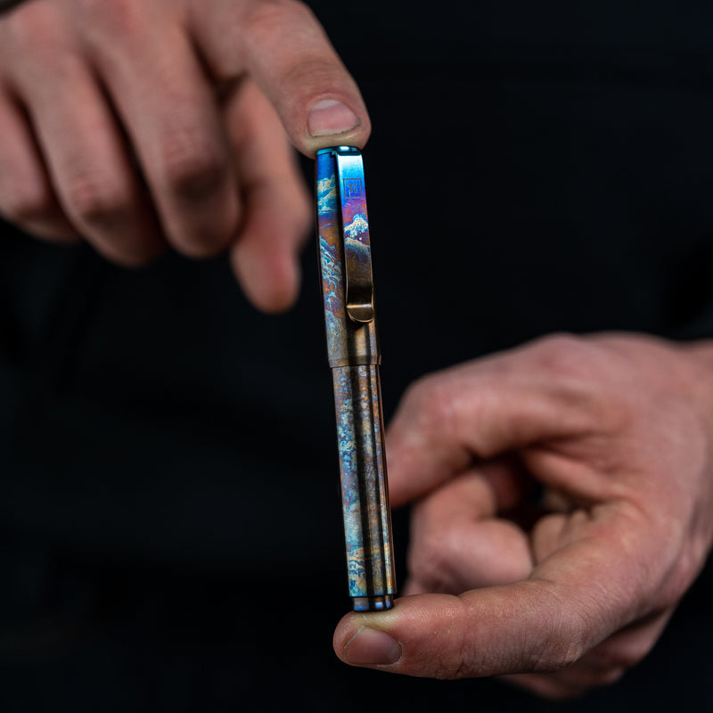 Flame Anodized Fountain EDC *Limited Release*