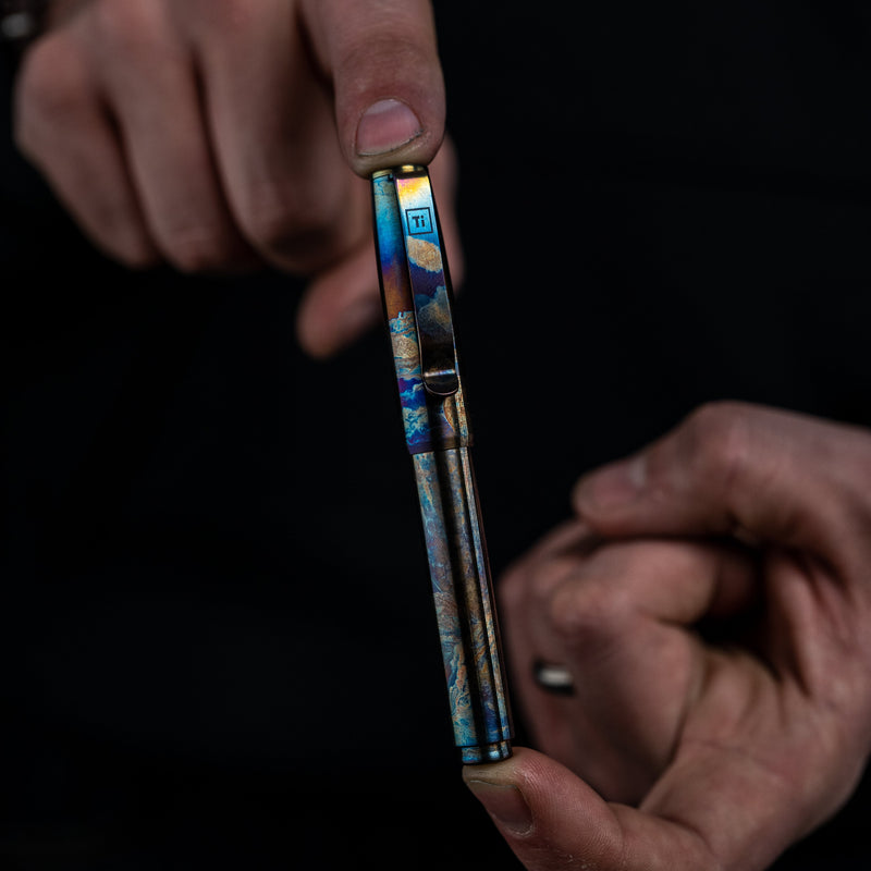 Flame Anodized Fountain EDC *Limited Release*